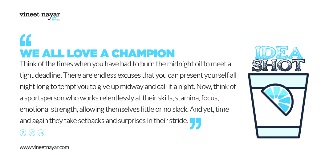 WE ALL LOVE A CHAMPION