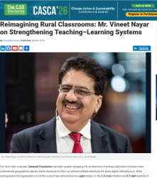 Reimagining Rural Classrooms: Mr. Vineet Nayar on Strengthening Teaching–Learning Systems